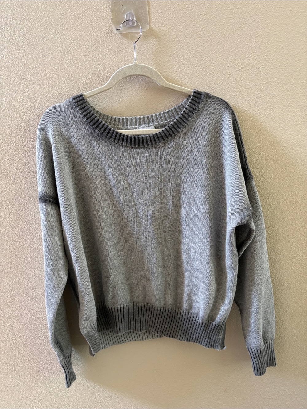 Peyton Jensen Gray Women's Crewneck Sweater